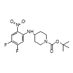1-Boc-N-(4,5-二氟-2-硝基苯基)哌啶-4-胺