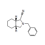 (3aR,7aS)-2-苄基八氢-1H-异吲哚-1-甲腈