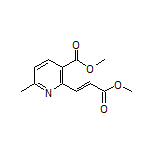 (E)-2-(3-甲氧基-3-氧代-1-丙烯-1-基)-6-甲基烟酸甲酯