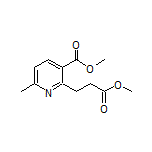 2-(3-甲氧基-3-氧代丙基)-6-甲基烟酸甲酯