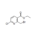 2-(溴甲基)-6-氯烟酸乙酯