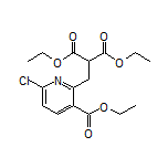 2-[[6-氯-3-(乙氧基羰基)-2-吡啶基]甲基]丙二酸二乙酯