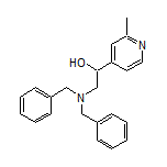 2-(二苄基氨基)-1-(2-甲基-4-吡啶基)-1-乙醇