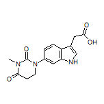 2-(6-(3-甲基-2,4-二氧代四氢嘧啶-1(2H)-基)-1H-吲哚-3-基)乙酸
