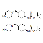 反式-N-Boc-4-(哌嗪-1-基甲基)环己烷-1-胺