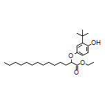 2-(3-(叔丁基)-4-羟基苯氧基)十四烷酸乙酯