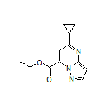 5-环丙基吡唑并[1,5-a]嘧啶-7-甲酸乙酯