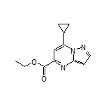 7-环丙基吡唑并[1,5-a]嘧啶-5-甲酸乙酯